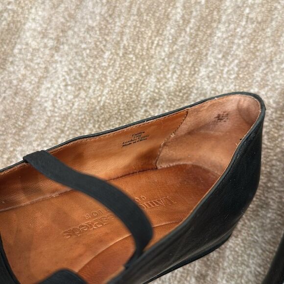L’Amour Des Pieds Caiden Leather Ballet Flats Shoes Black Women Size 10M - Picture 8 of 11